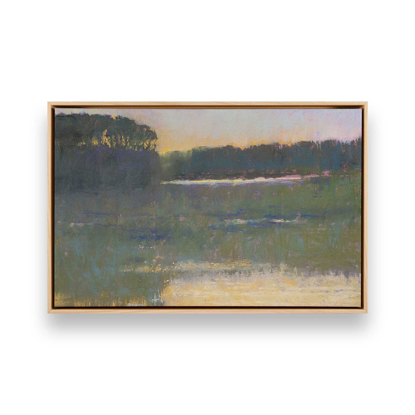 [Color:American Maple], Picture of art in a American Maple frame