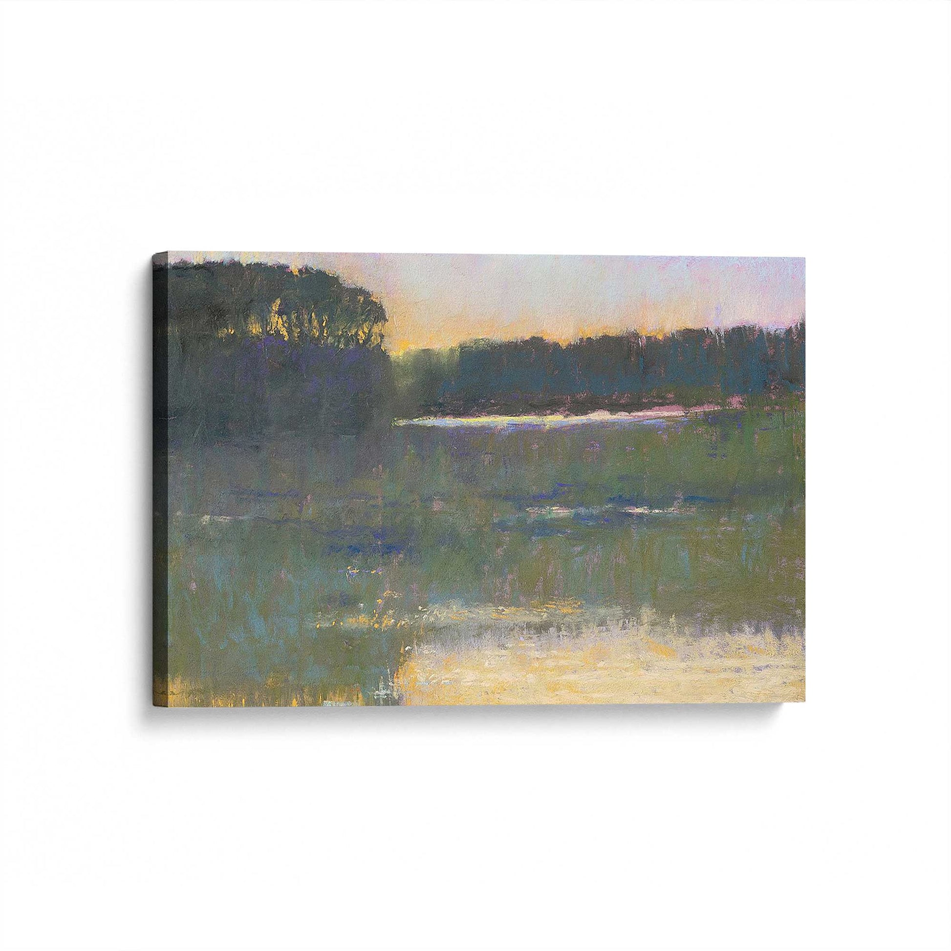 [Color:Stretched Canvas], Picture of the corner of the art
