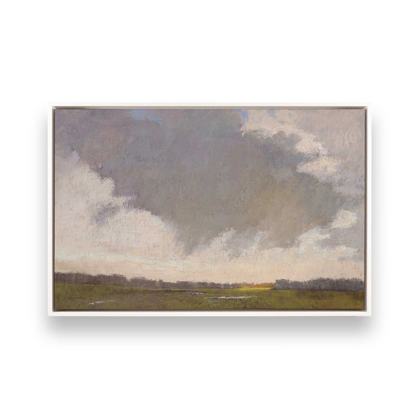 [Color:White], Picture of art in a White frame