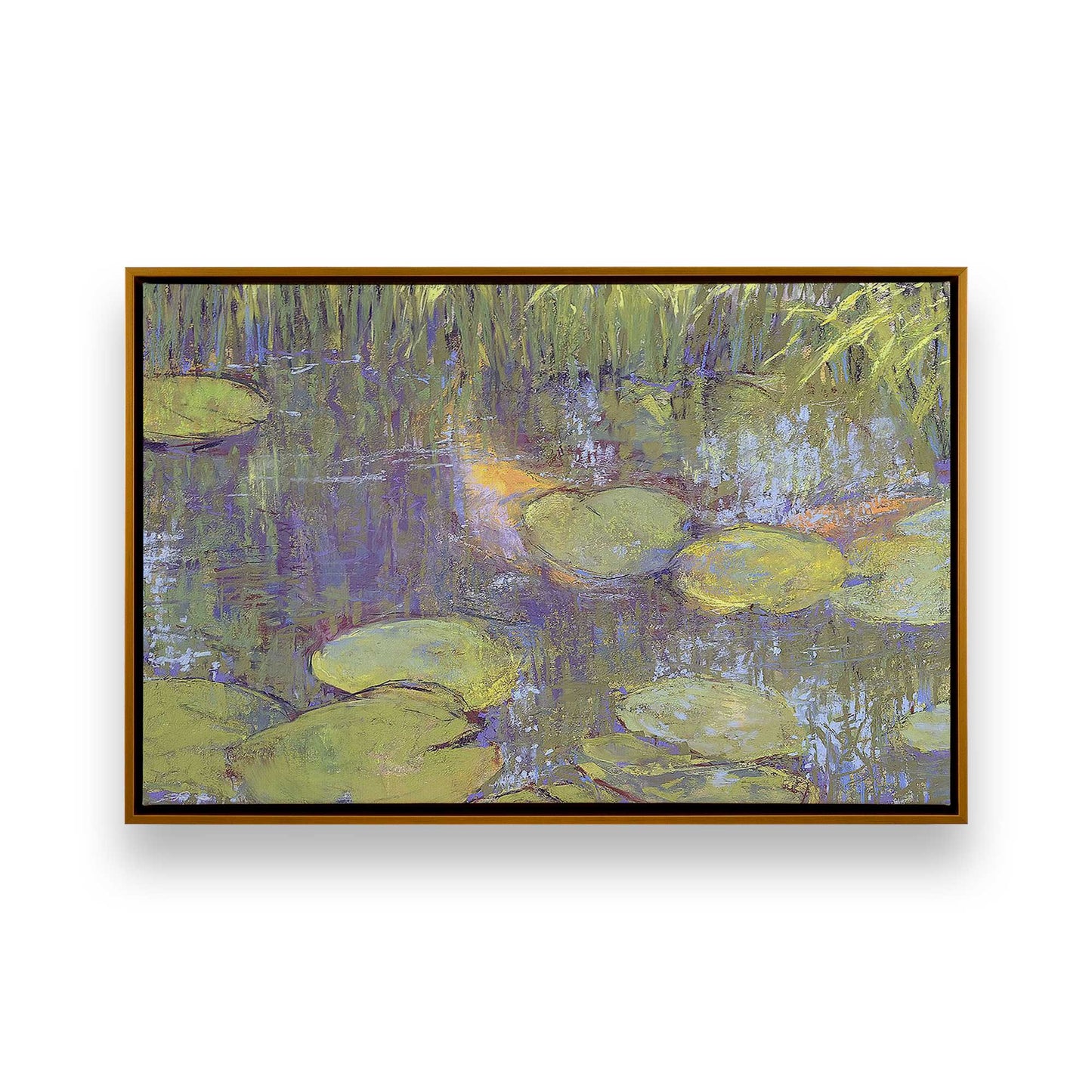 [Color:Polished Gold], Picture of art in a Polished Gold frame