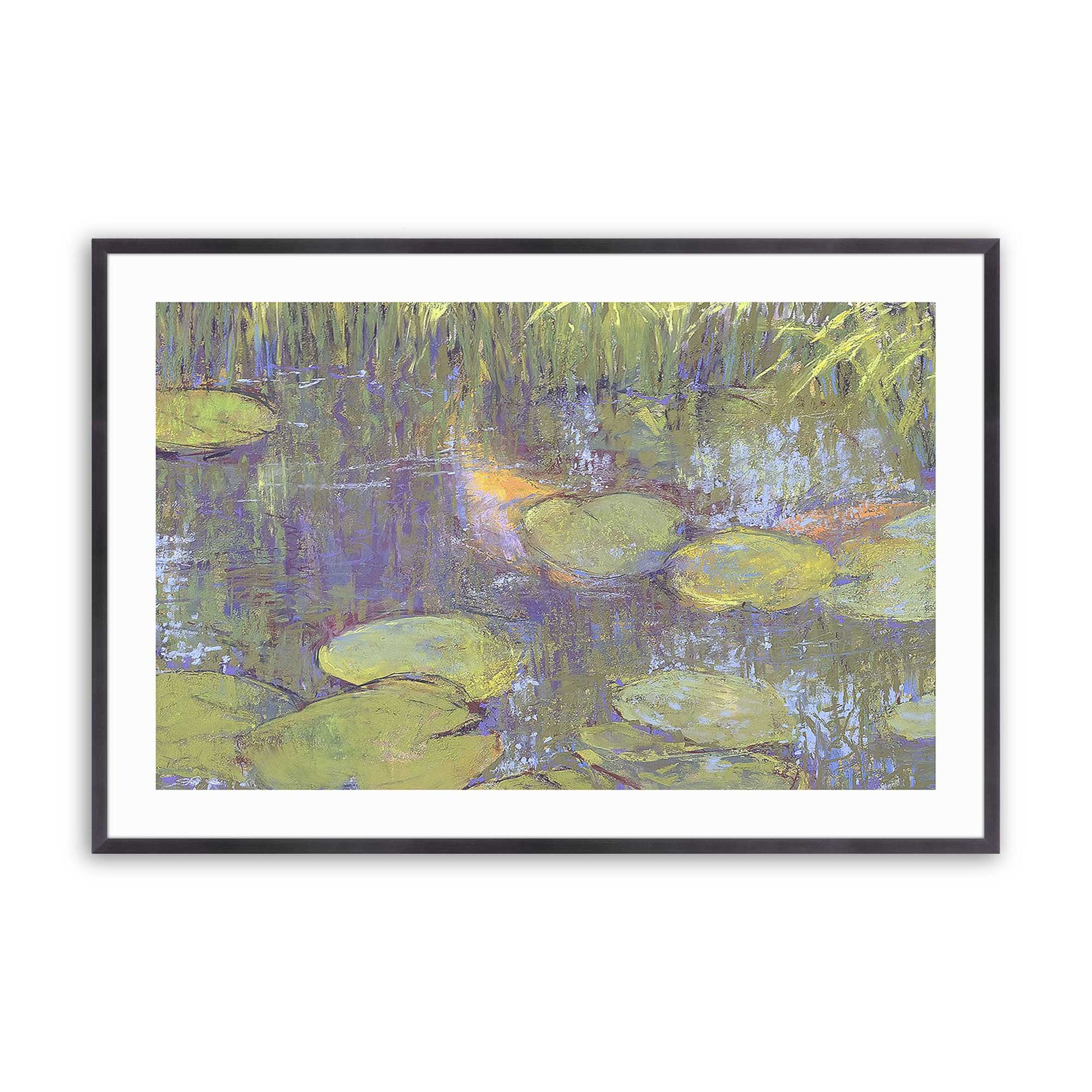 [Color:Weathered Zinc], Picture of art in a Weathered Zinc frame