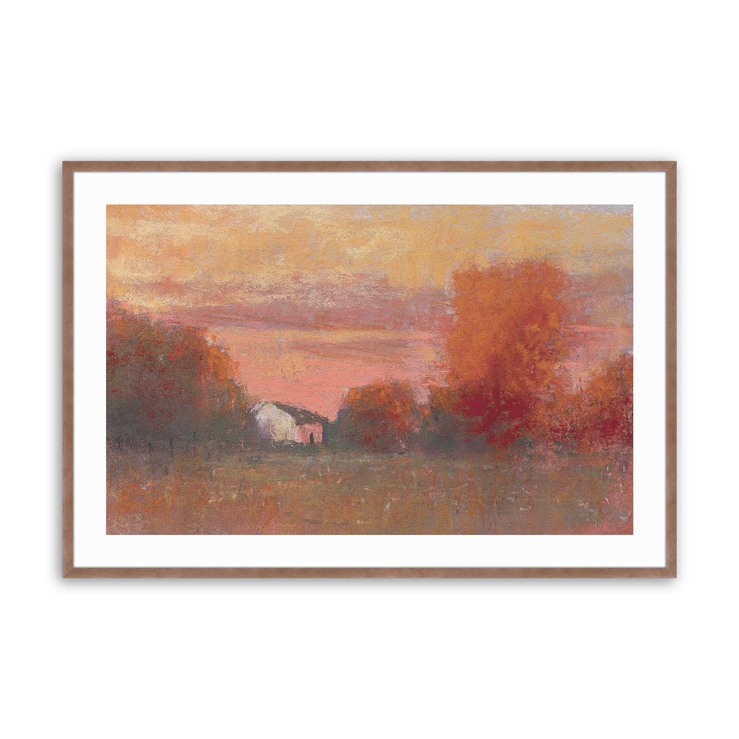 [Color:Powder Rosee], Picture of art in a Powder Rosee frame
