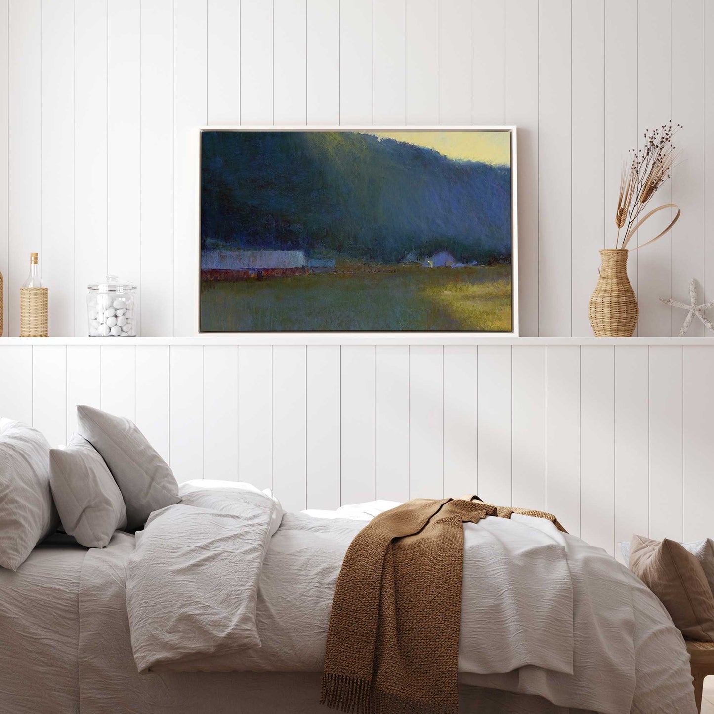 Riverside Journey Print on Canvas