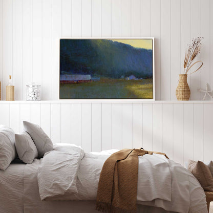 Riverside Journey Print on Canvas