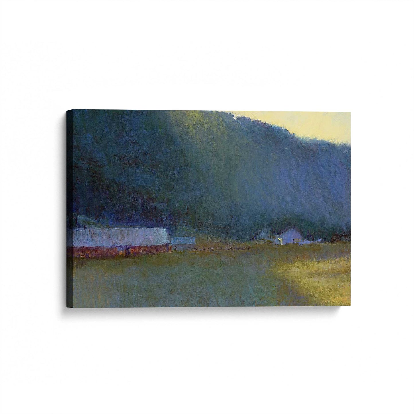 [Color:Stretched Canvas], Picture of the corner of the art