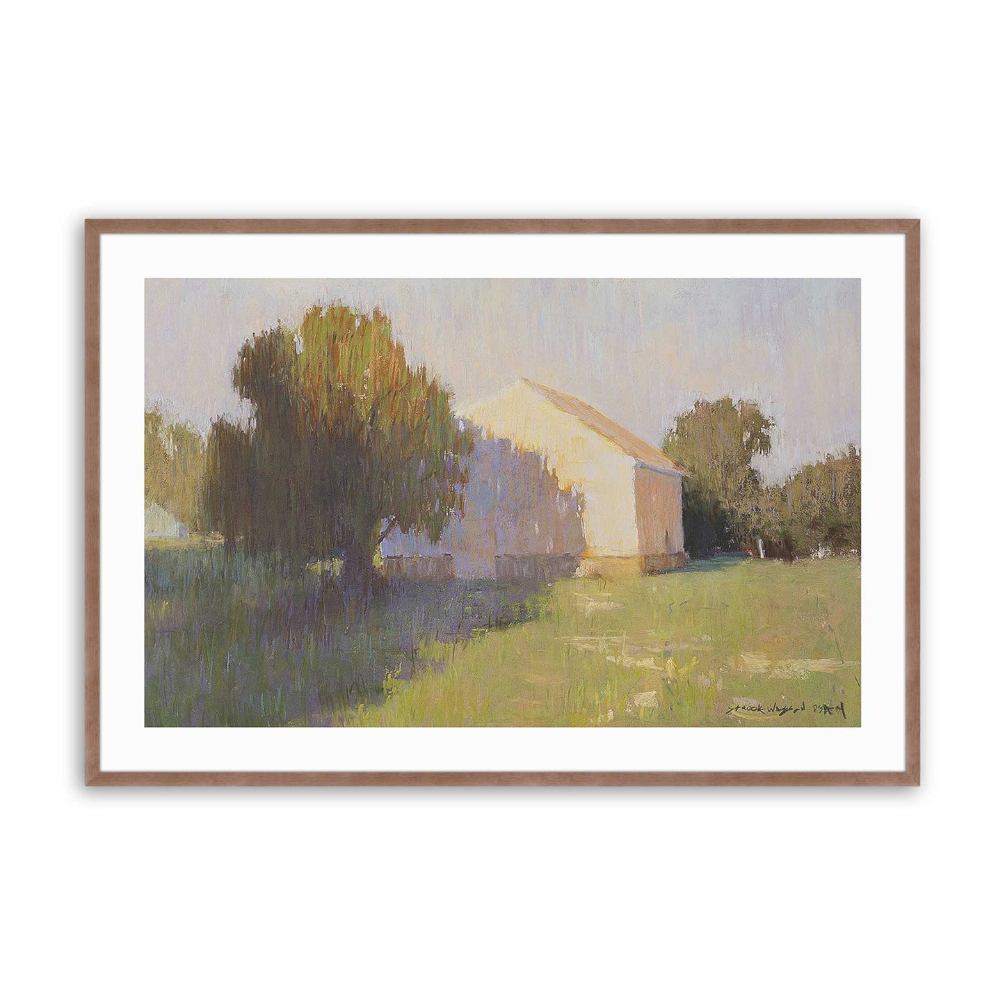 [Color:Powder Rosee], Picture of art in a Powder Rosee frame