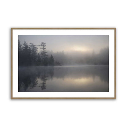 [Color:Brushed Gold], Picture of art in a Brushed Gold frame