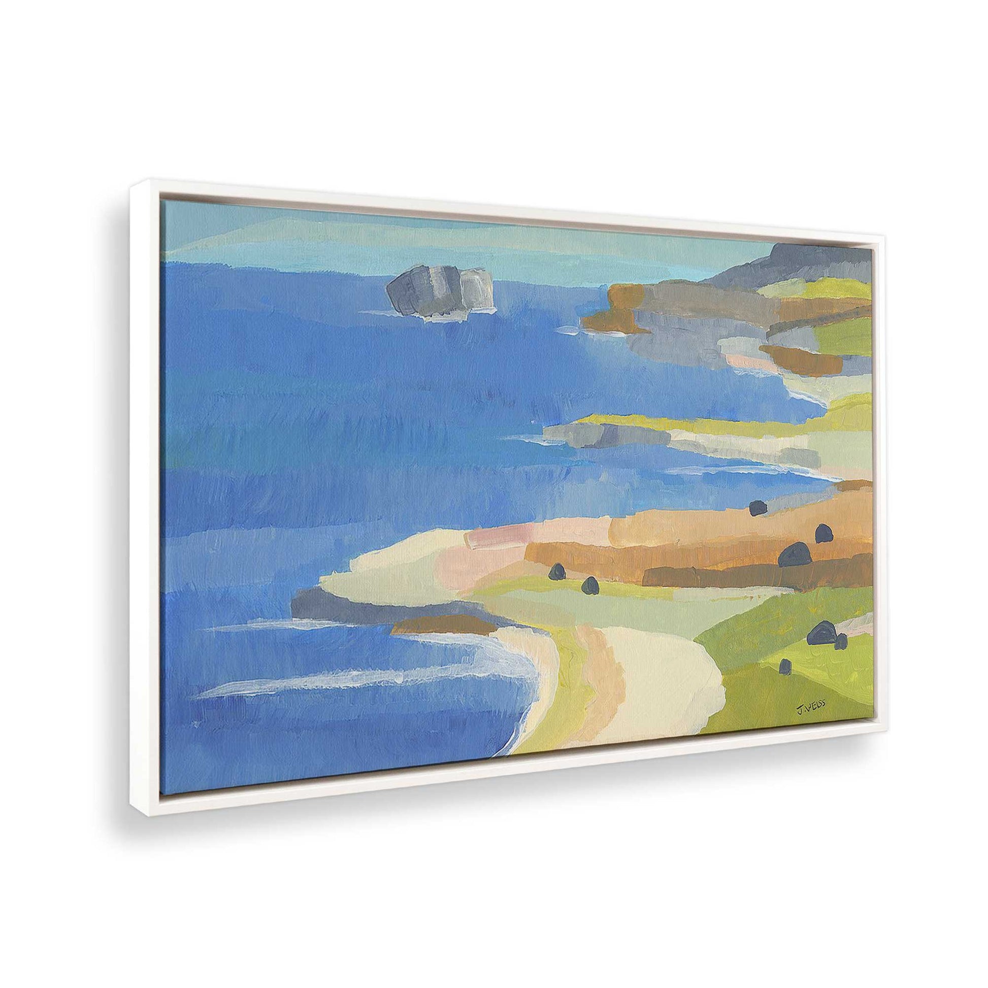 [Color:White], Picture of the corner of the art