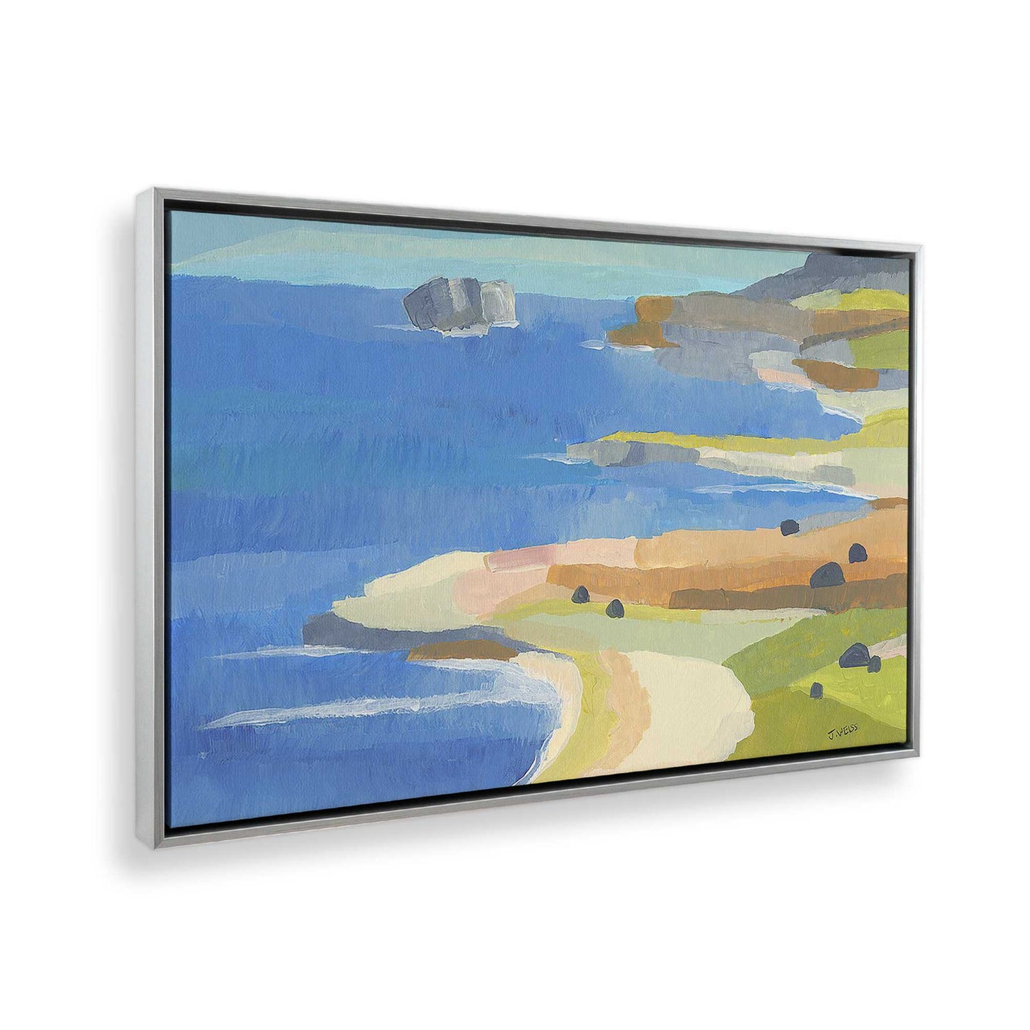 [Color:Polished Chrome], Picture of the corner of the art