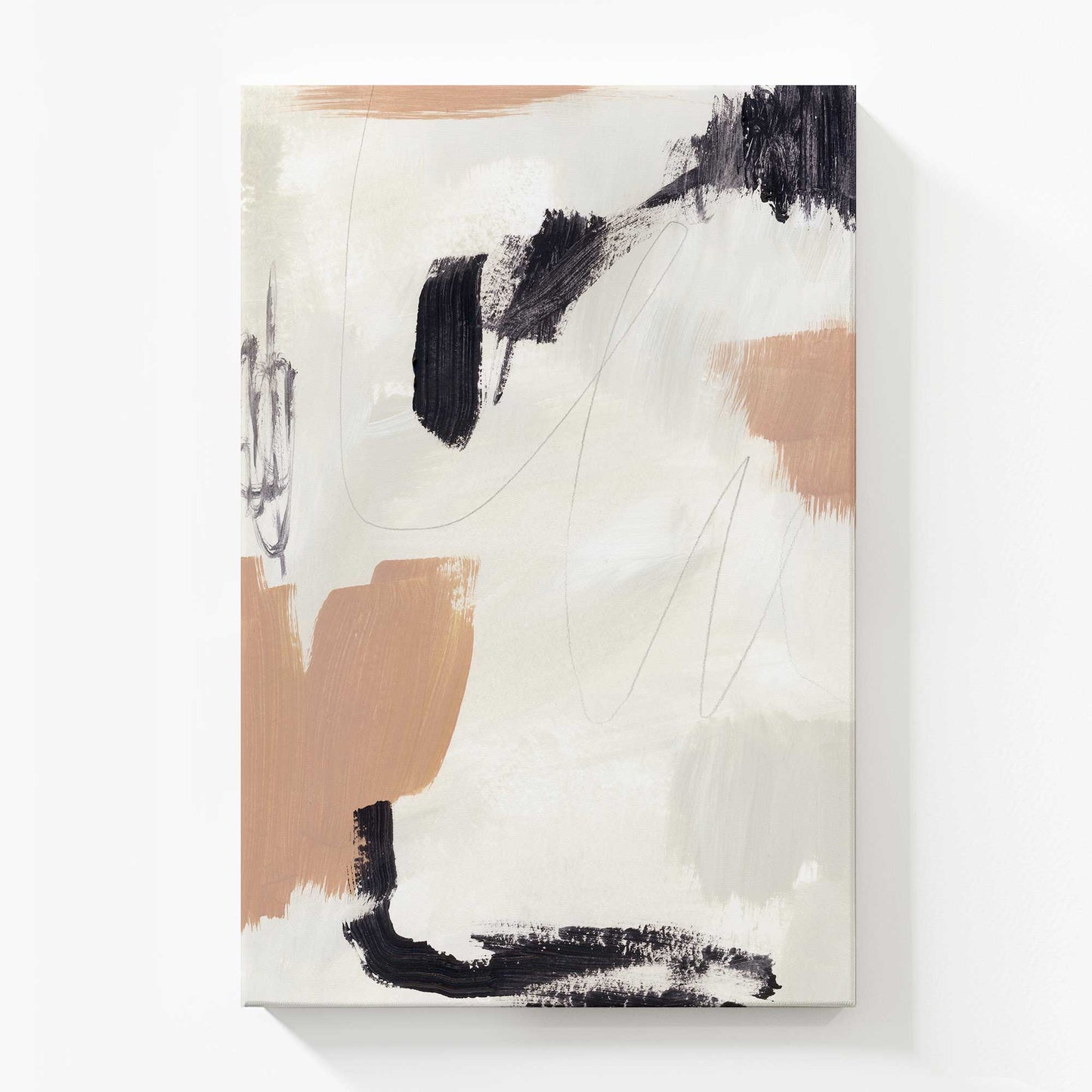 [Color:Stretched Canvas], Picture of art