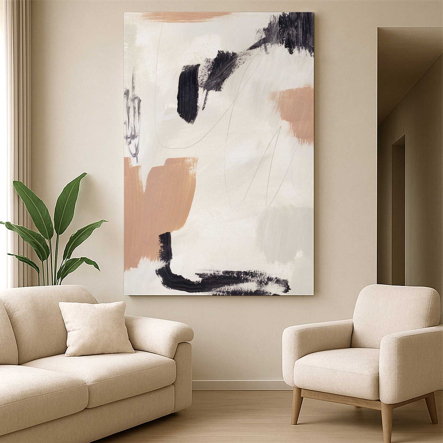 [LIFESTYLE], art hanging in a room