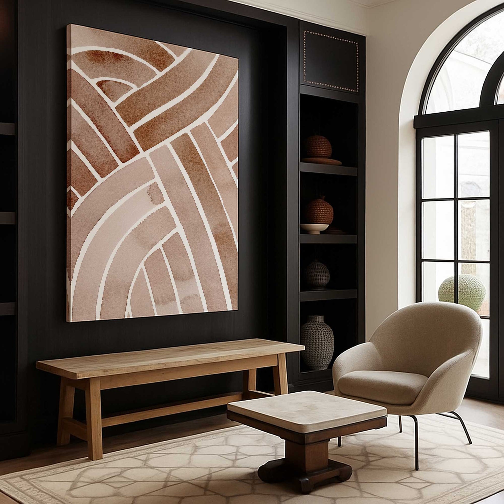 [LIFESTYLE], art hanging in a room