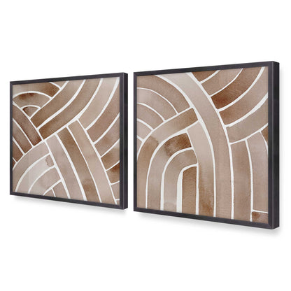 [Color:Weathered Zinc], Picture of art in a Weathered Zinc frame at an angle