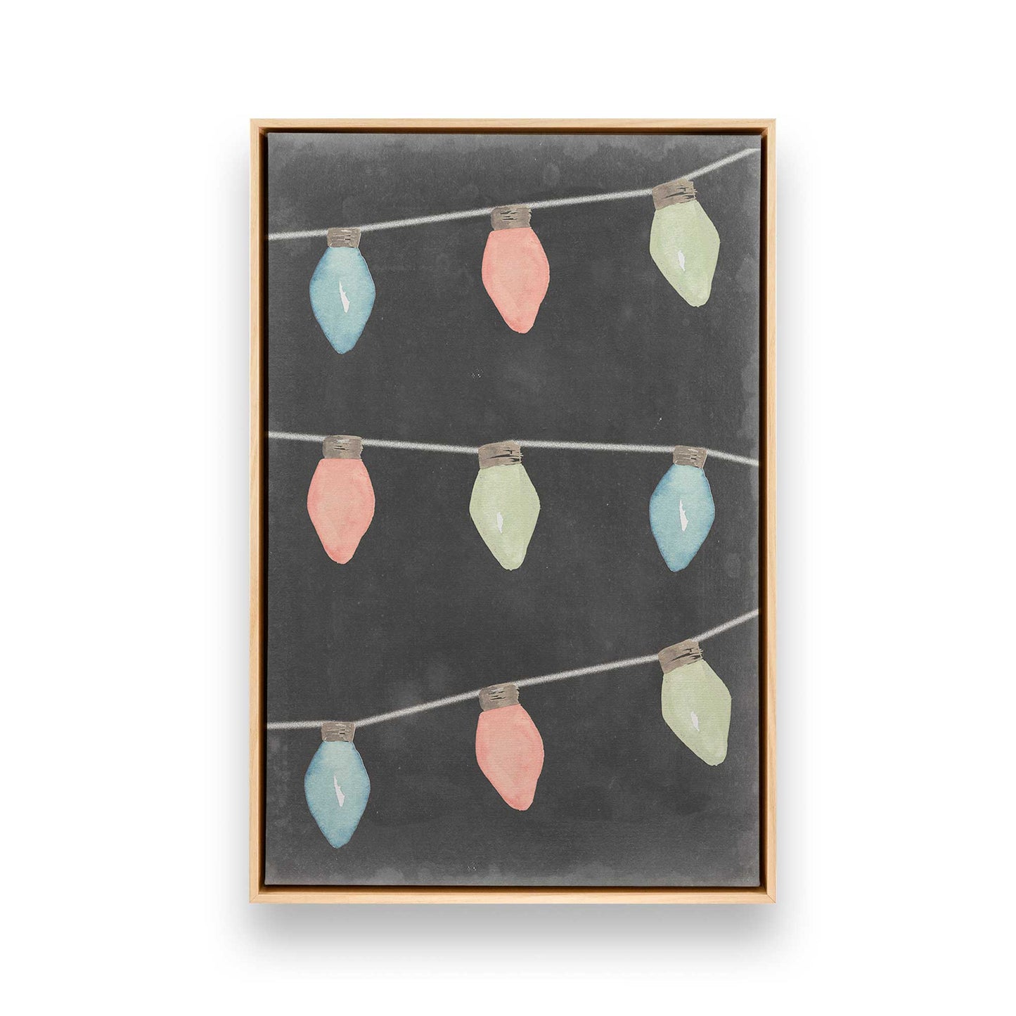 [Color:American Maple], Picture of art in a American Maple frame