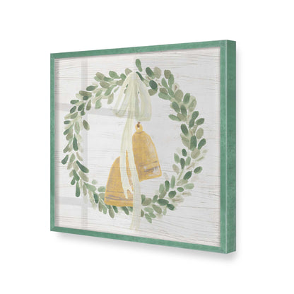 [Color:Lemon Grass], Picture of art in a Lemon Grass frame at an angle
