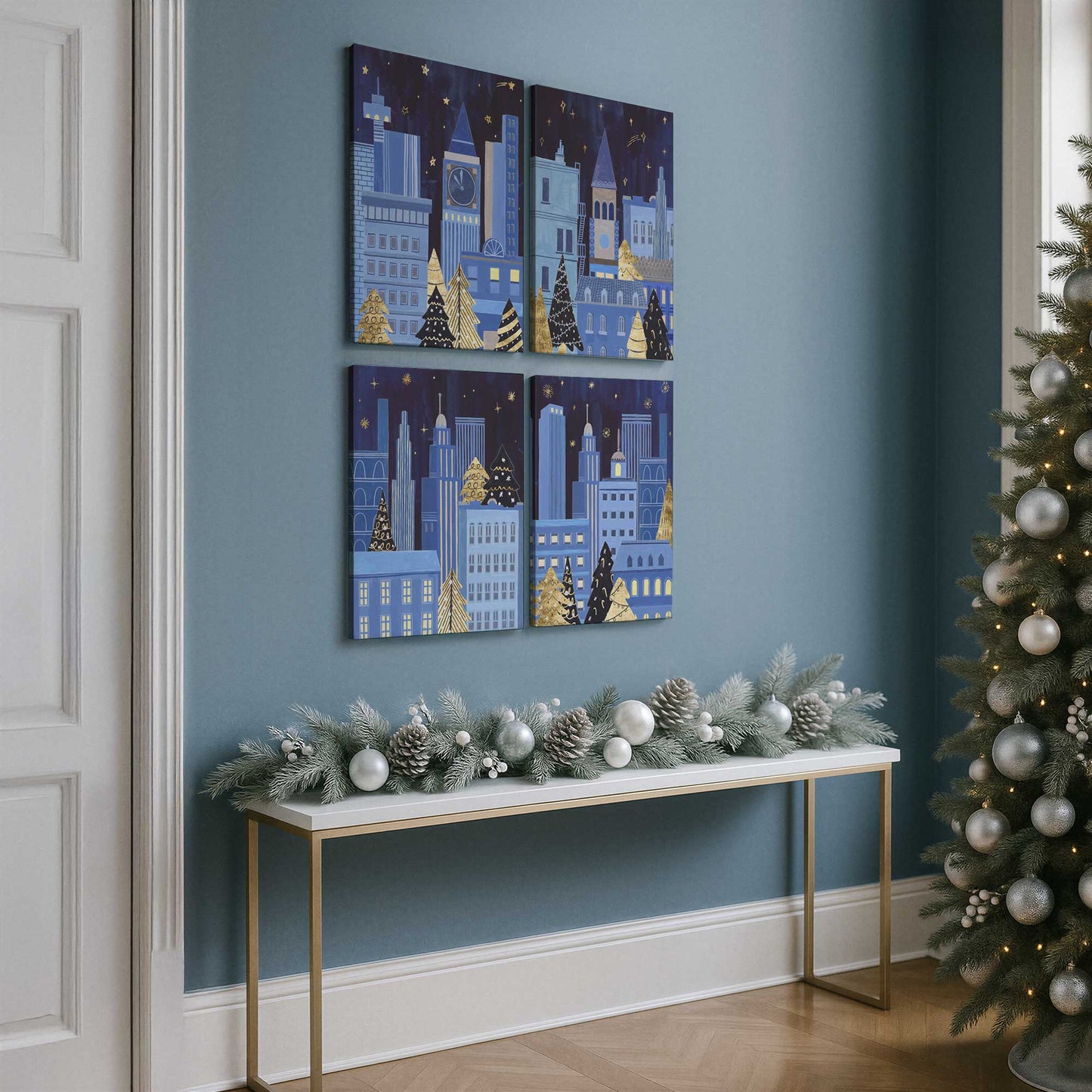 [Color:Walnut], Picture of art in a Walnut frame