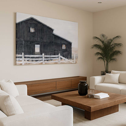 [Color:Stretched Canvas], Picture of art in a room