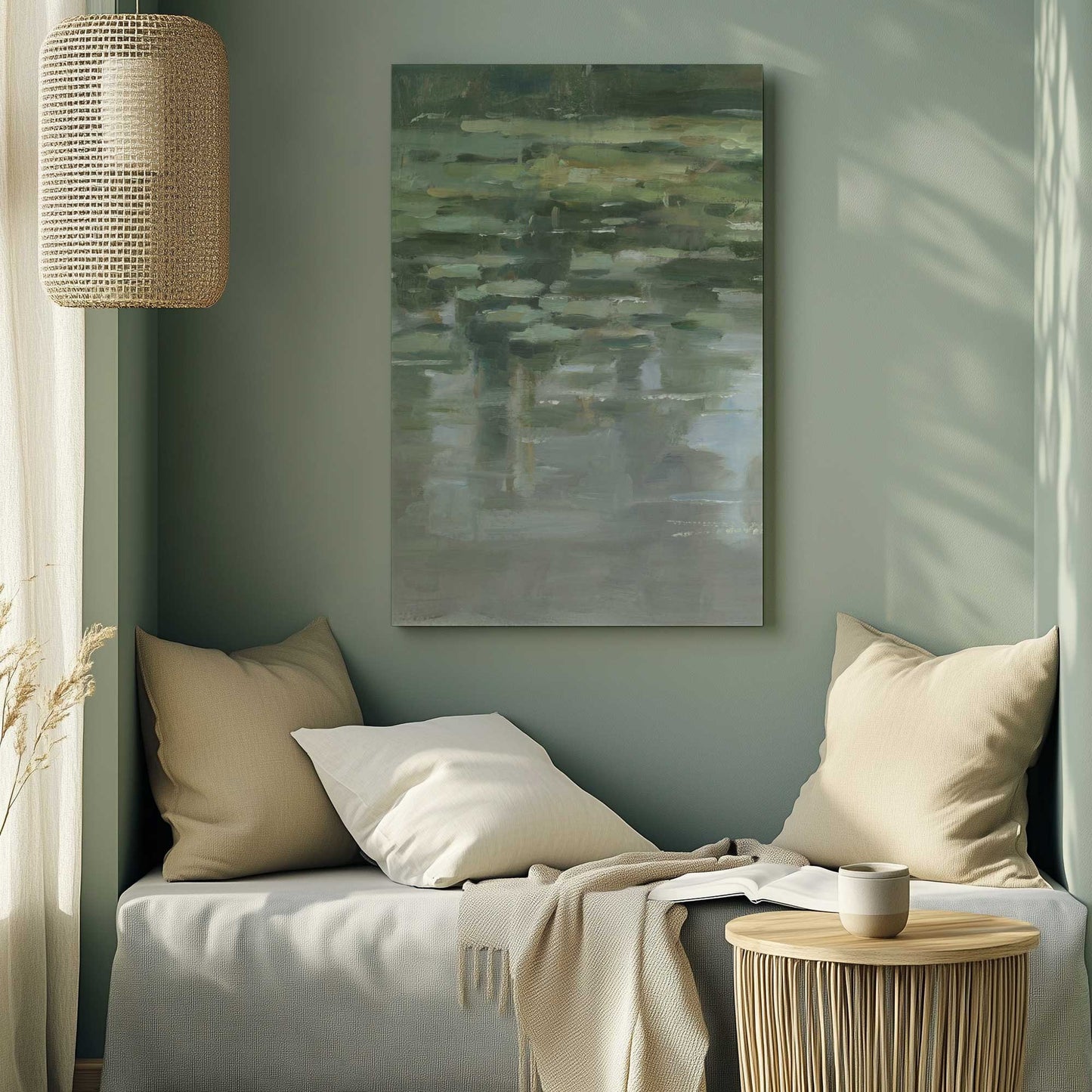 Picture of art in a room