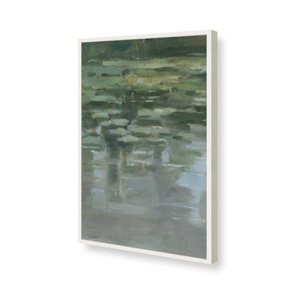 [Color:Opaque White], Picture of art in a Opaque White frame of the corner