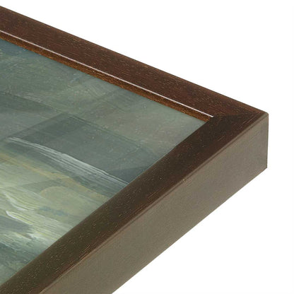 [Color:Belvinder Brown], Picture of art in a Belvinder Brown frame at an angle