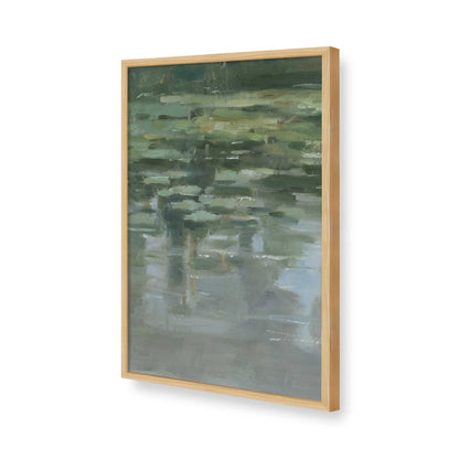 [Color:American Maple], Picture of art in a American Maple frame of the corner