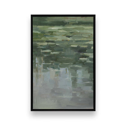 [Color:Satin Black], Picture of art in a Satin Black frame