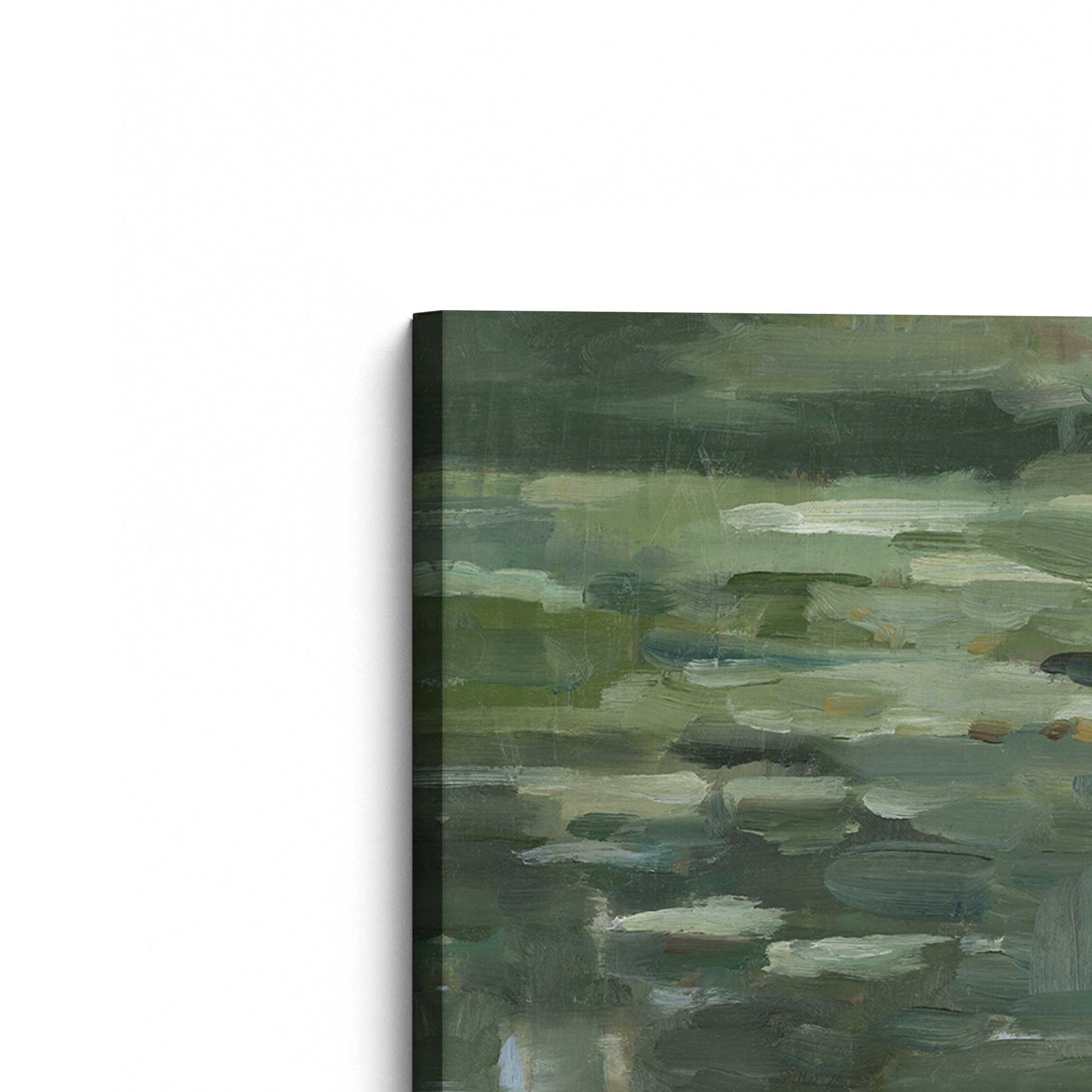 [Color:Stretched Canvas], Picture of the corner of the art