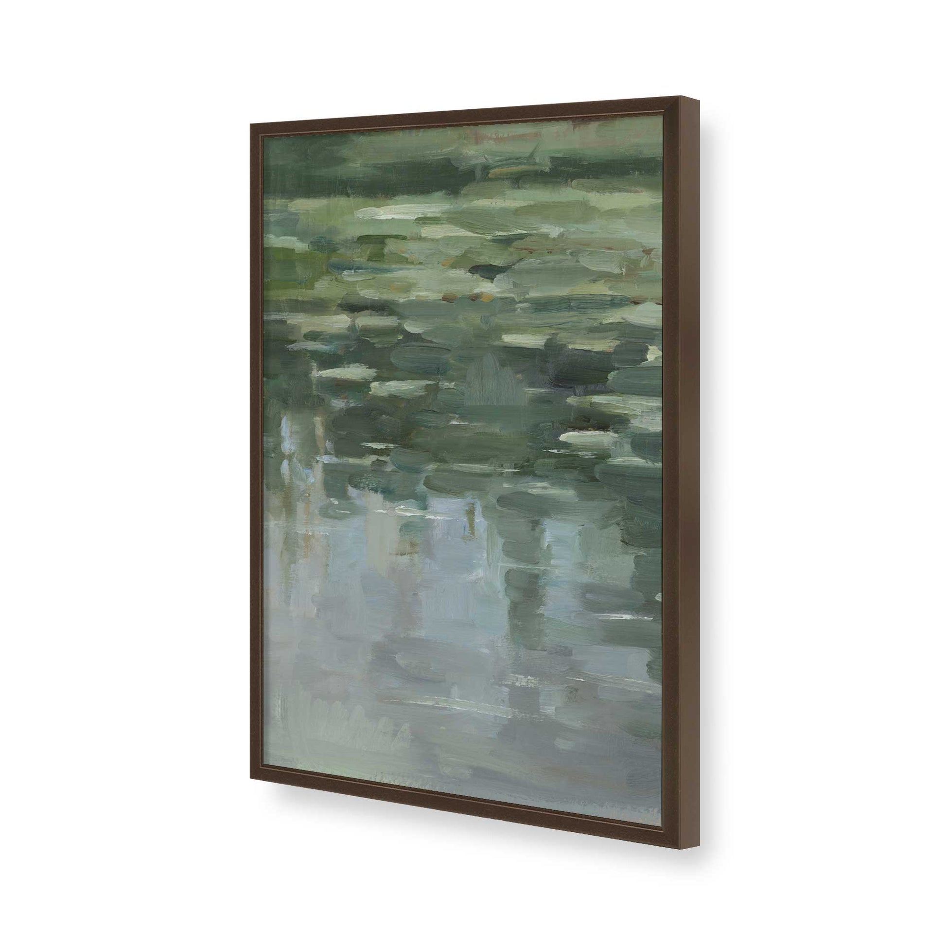 [Color:Belvinder Brown], Picture of art in a Belvinder Brown frame of the corner