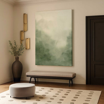[Color:Stretched Canvas], Picture of art in a room