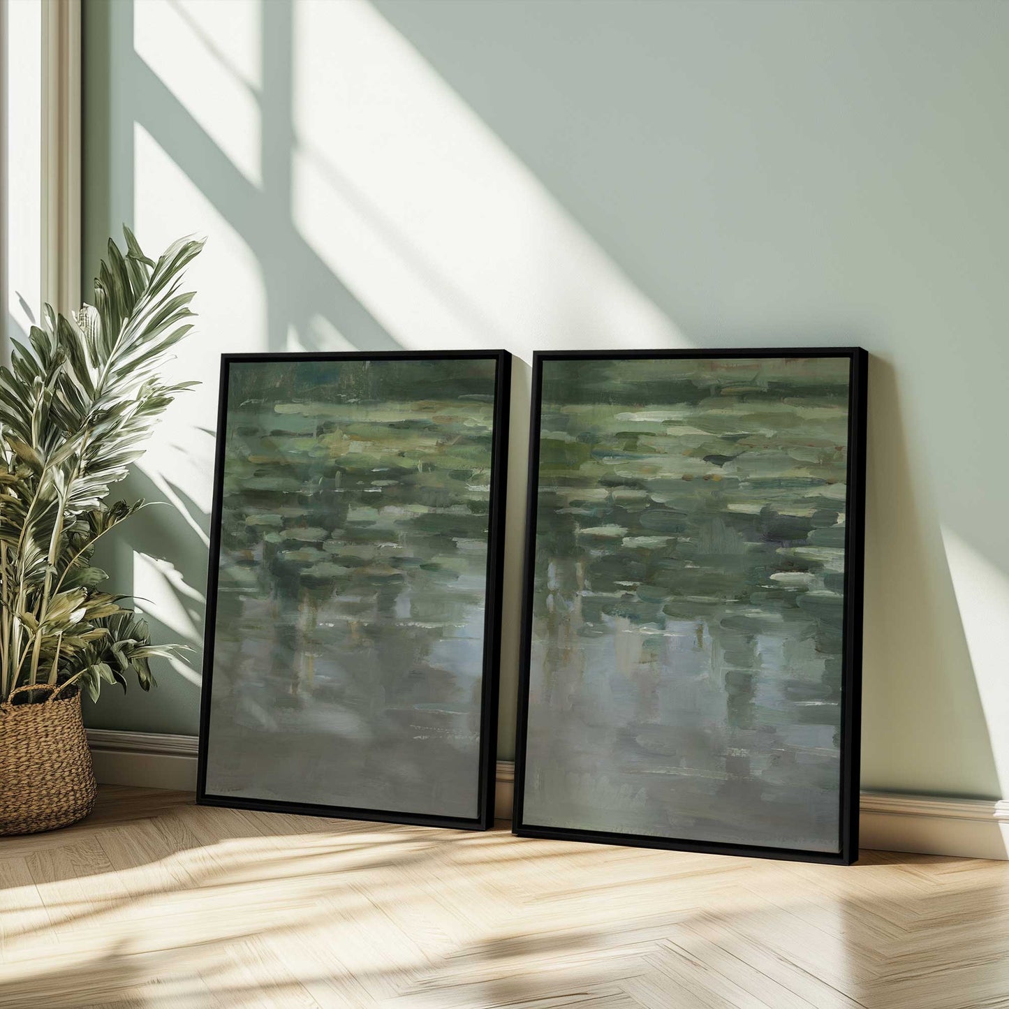 [Color:Opaque White], Picture of art in a White frame