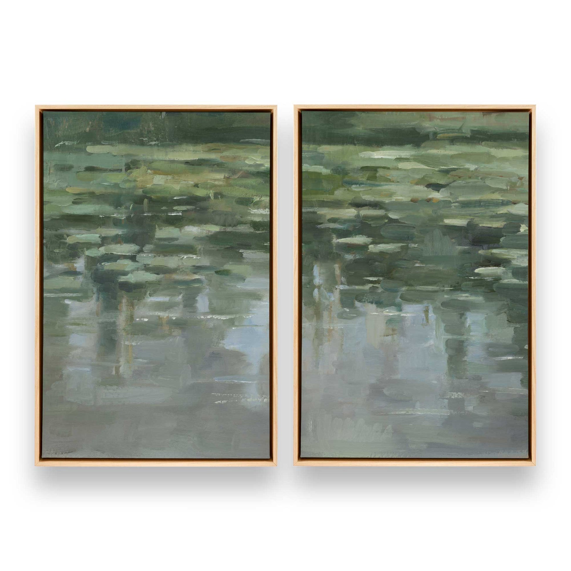 [Color:American Maple], Picture of art in a American Maple frame