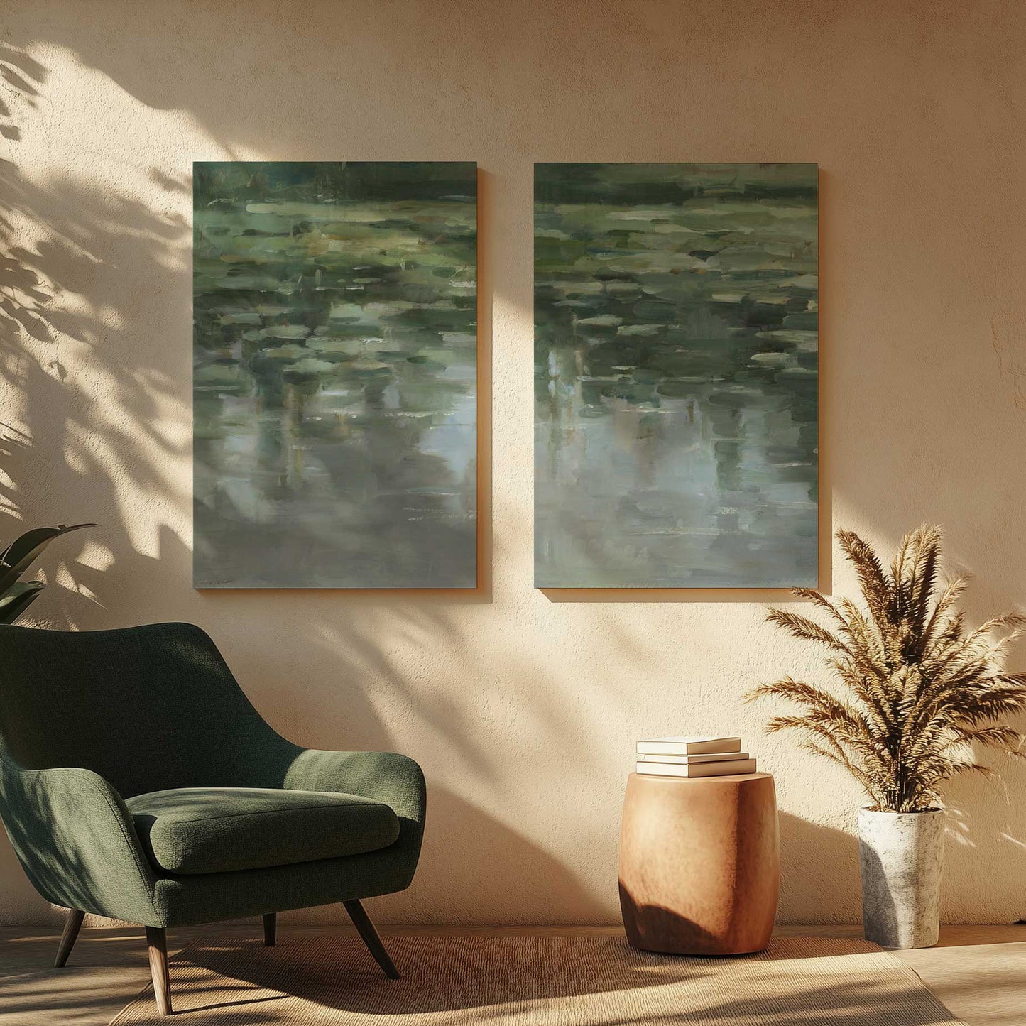 [Color:Stretched Canvas], Picture of art