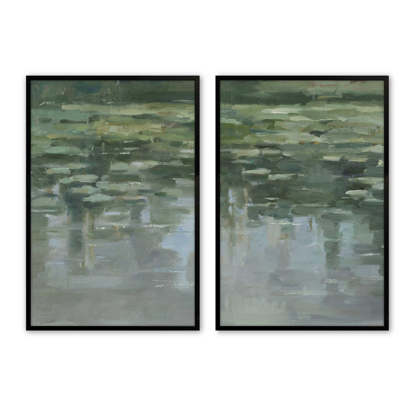 [Color:Satin Black], Picture of art in a Satin Black frame