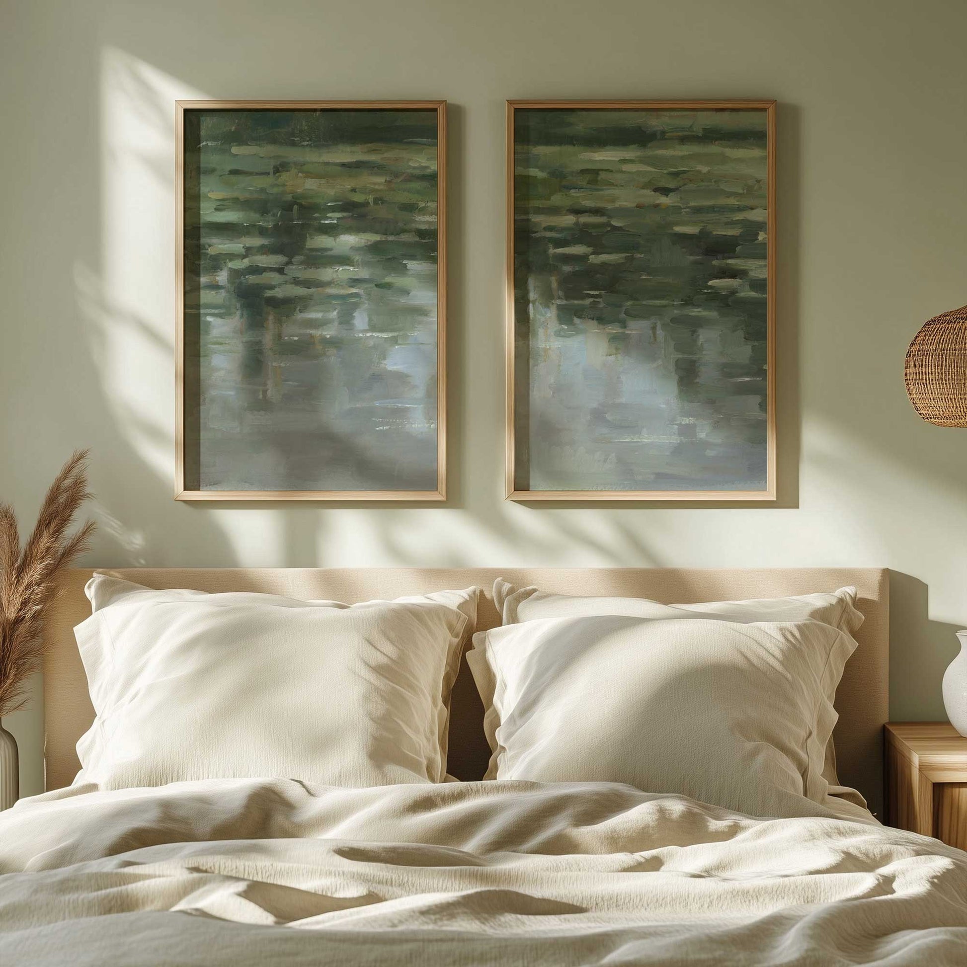 [Color:Belvinder Brown], Picture of art in a Belvinder Brown frame