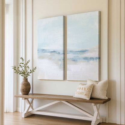 [Color:Stretched Canvas], Picture of art in a room