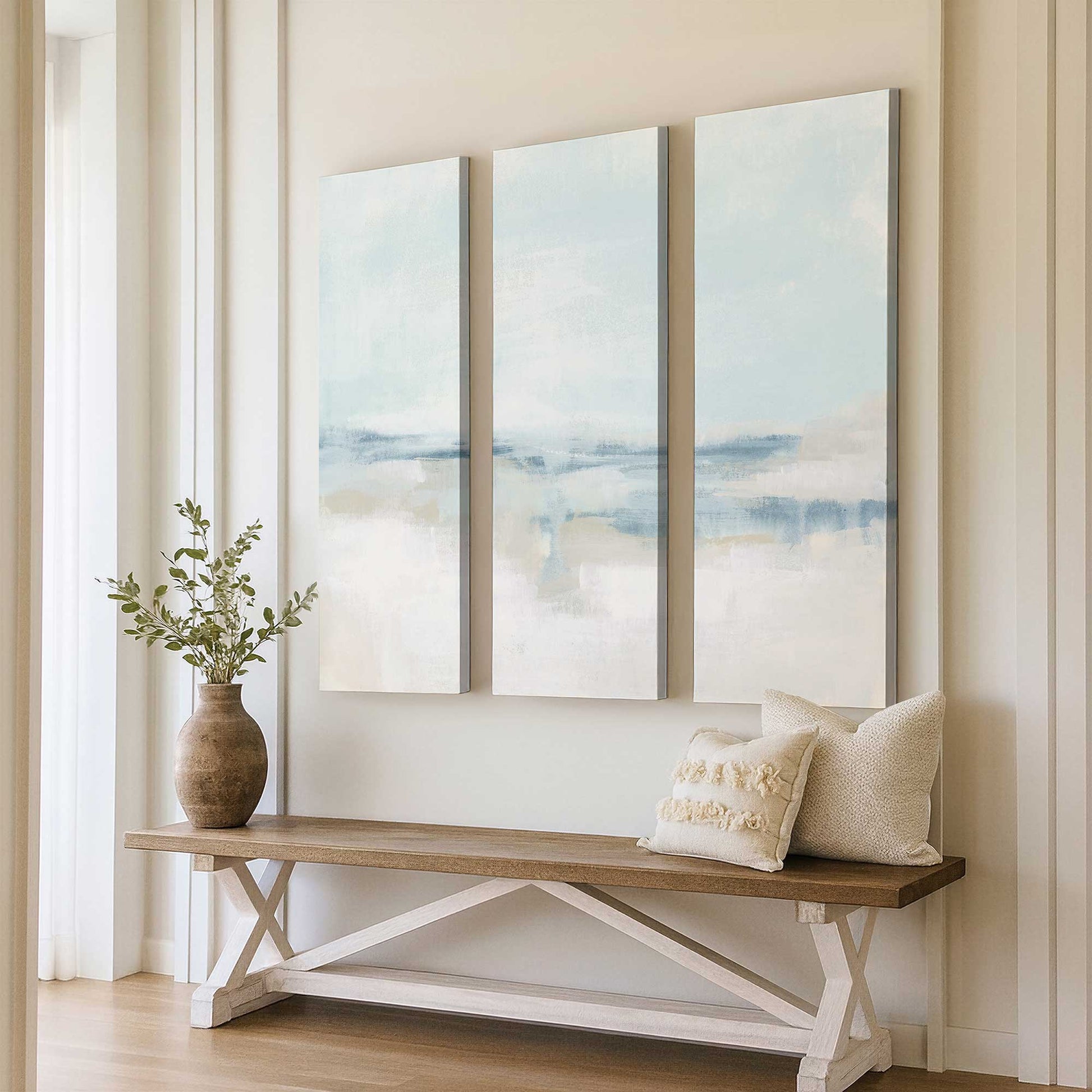 [Color:Stretched Canvas], Picture of art in a room