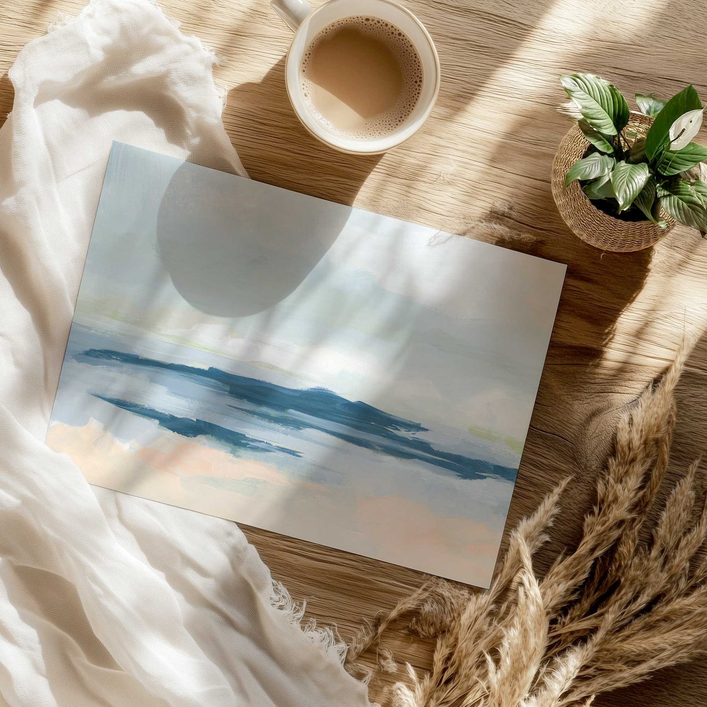 Soft Coastal Layers II Print