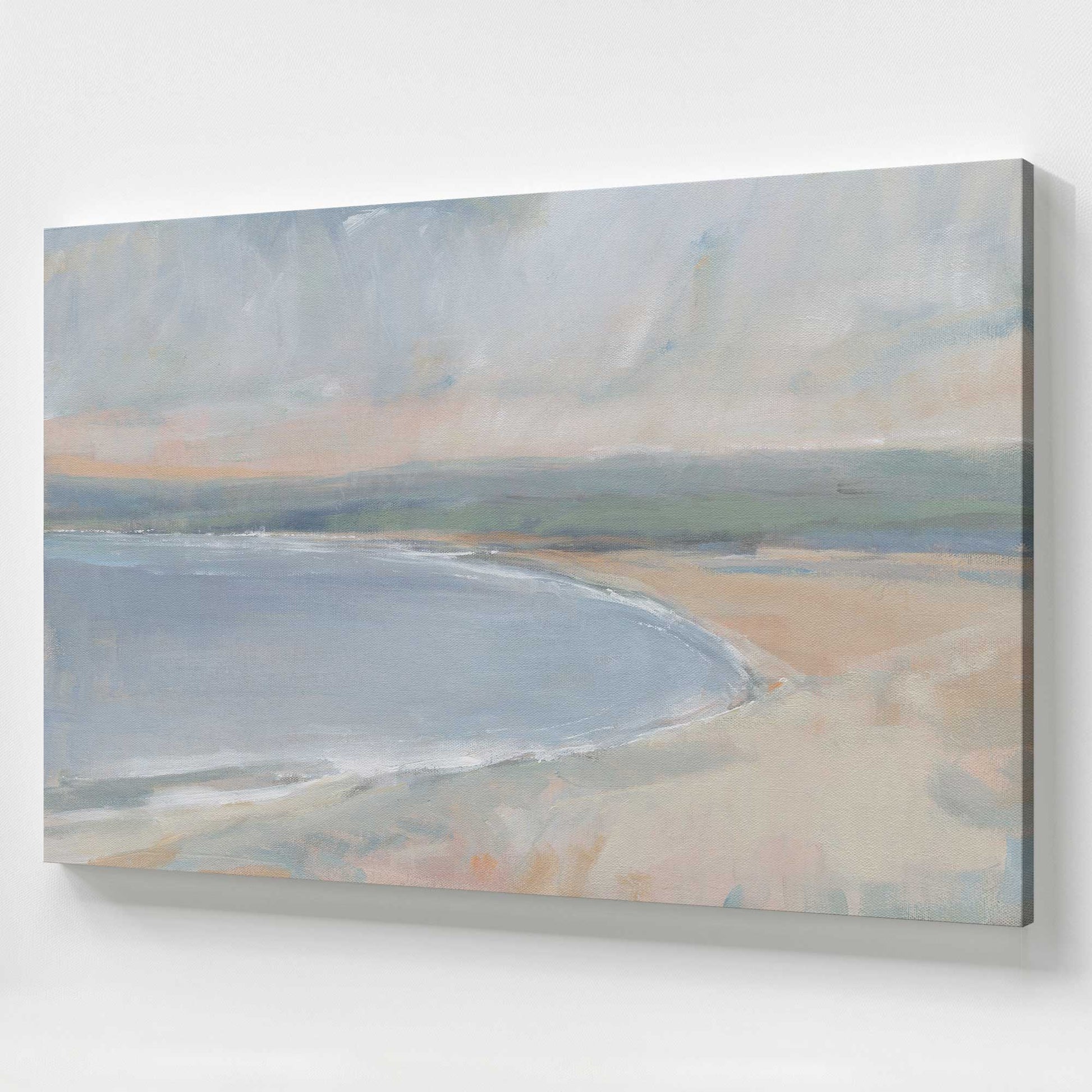 [Color:Stretched Canvas], Picture of art at an angle