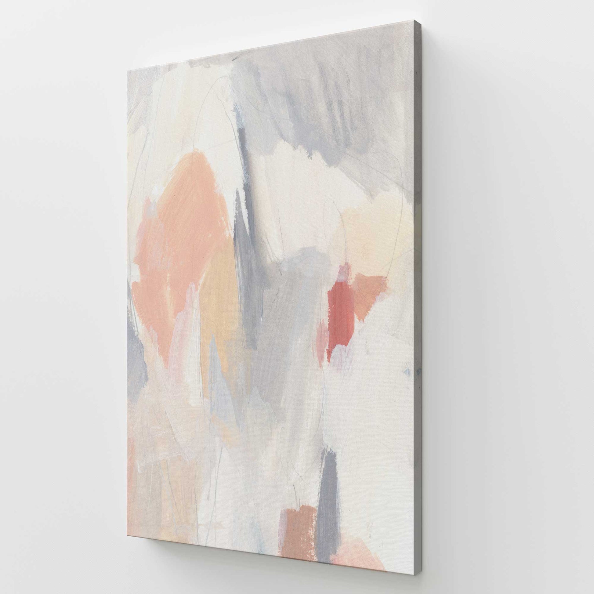 [Color:Stretched Canvas], Picture of art at an angle