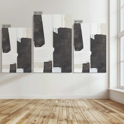 [Color:Stretched Canvas], Image showing the size comparisons