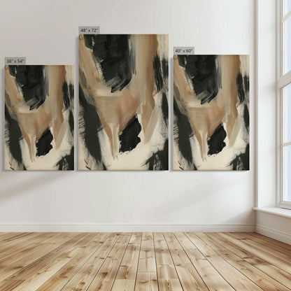 [Color:Stretched Canvas], Image showing the size comparisons