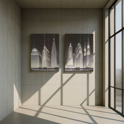 [Color:Stretched Canvas], Picture of art in a room