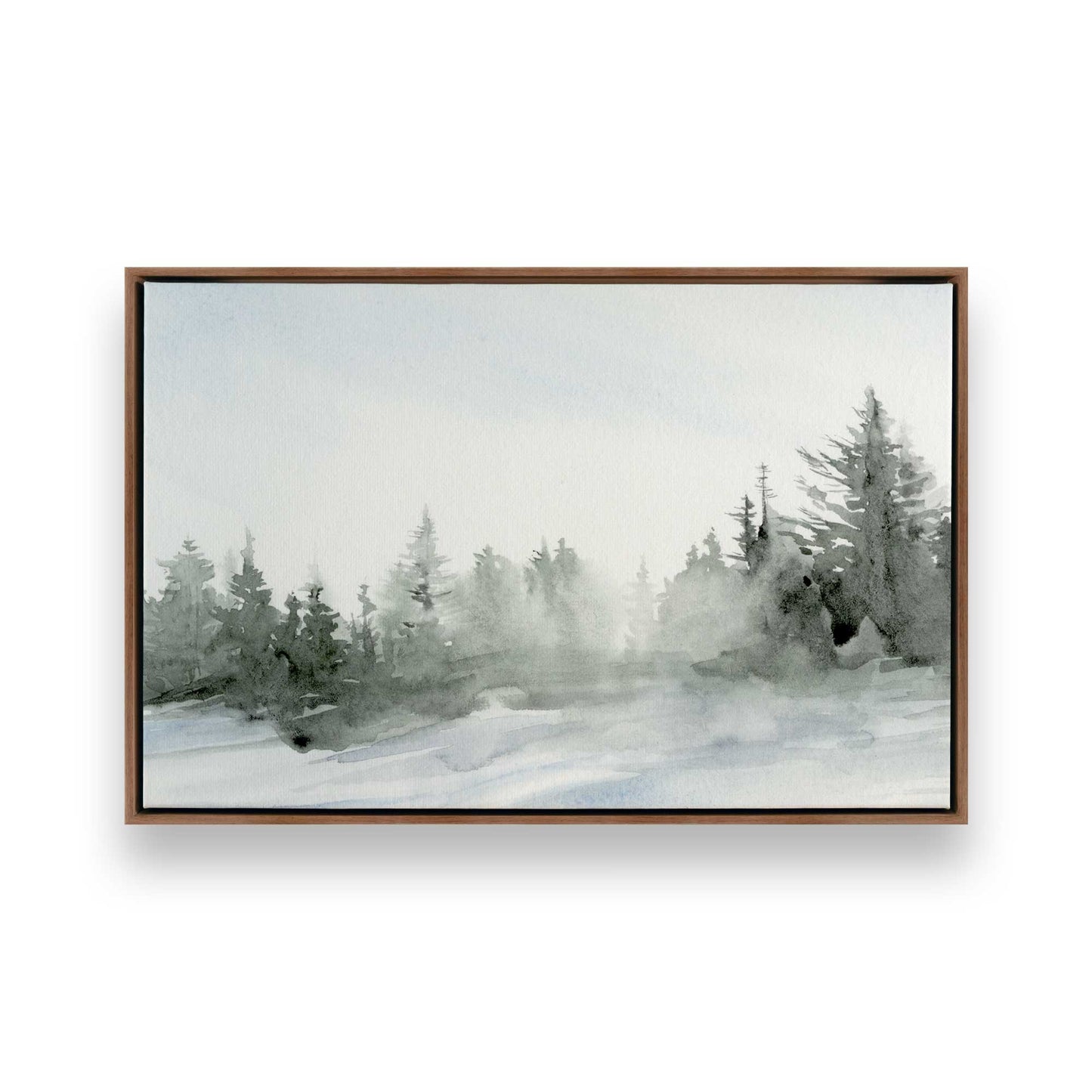 [Color:Walnut], Picture of art in a Walnut frame