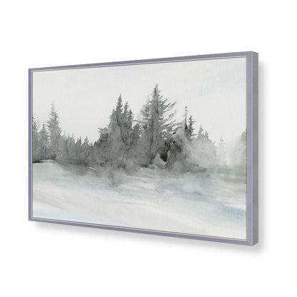 [Color:Polished Chrome], Picture of art in a Polished Chrome frame of the corner