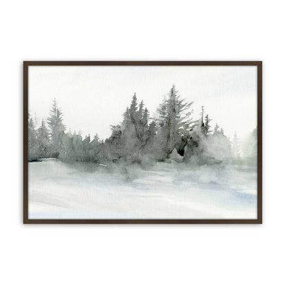 [Color:Brown], Picture of art in a Brown frame