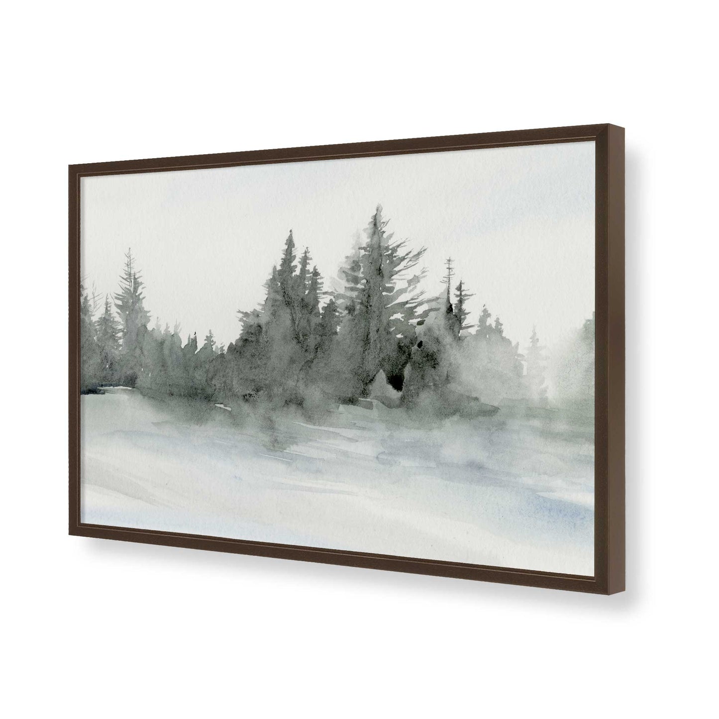 [Color:Belvinder Brown], Picture of art in a Belvinder Brown frame of the corner