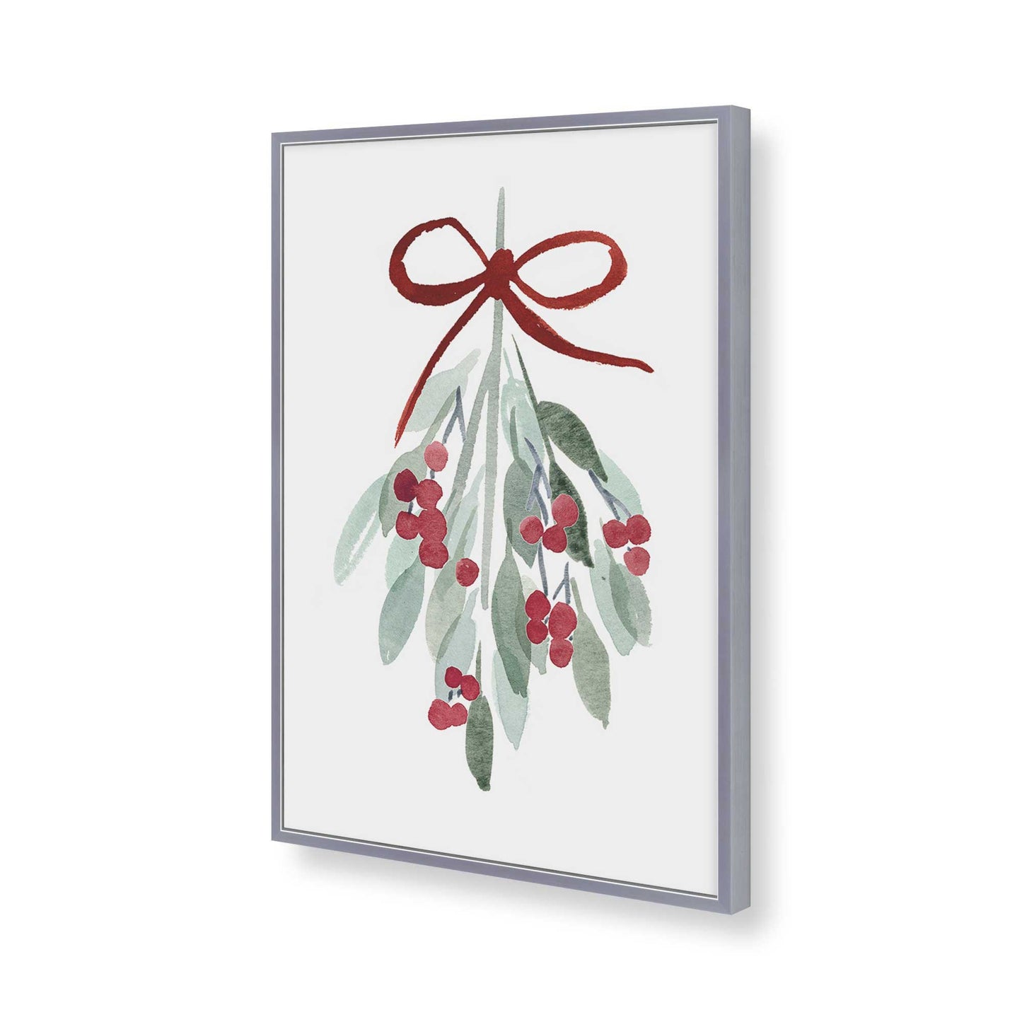 [Color:Polished Chrome], Picture of art in a Polished Chrome frame of the corner