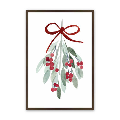 [Color:Brown], Picture of art in a Brown frame