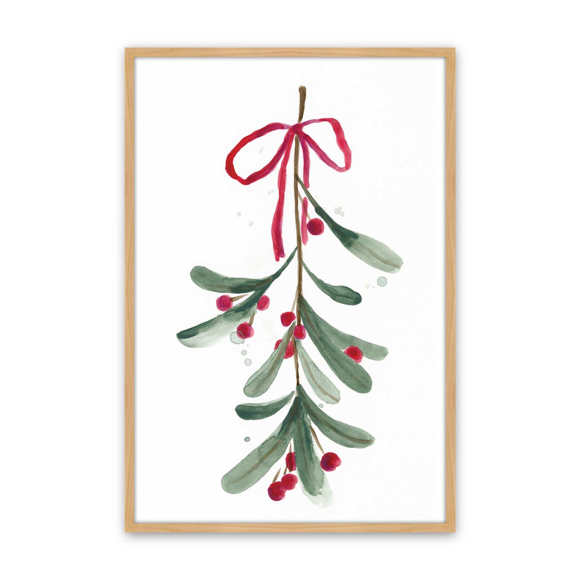 [Color:American Maple], Picture of art in a American Maple frame