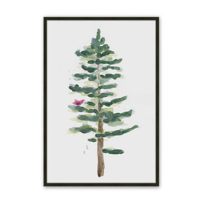 [Color:Satin Black], Picture of art in a Satin Black frame